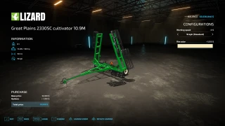 Great Plains 2330SC Roller/Cultivator 10.9M Converted from FS19 1.0.0 thumbnail 2