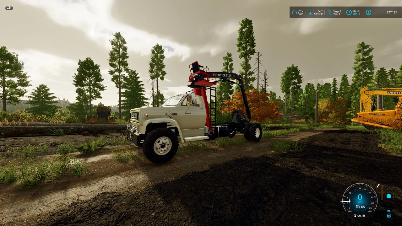 C-60 Log Loader Truck Front Mount