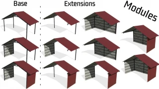 Modular Shed v 1.1 thumbnail 5