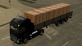 Platform Trailer With Crane v 1.0.2 thumbnail 4