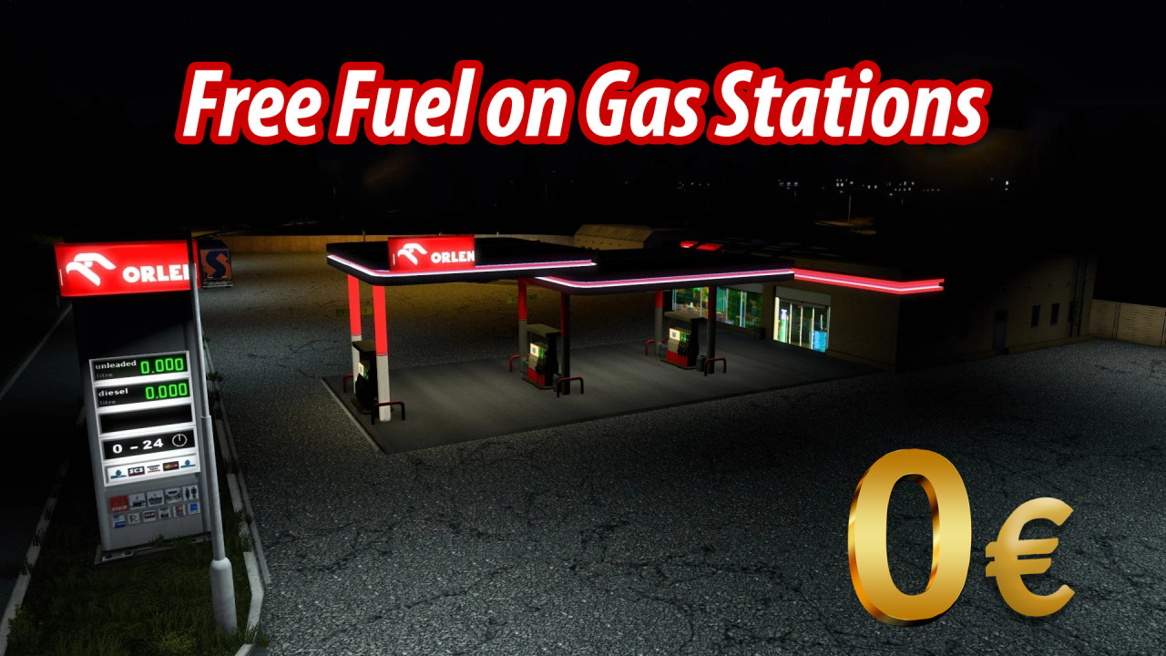 Free Fuel on Gas Stations