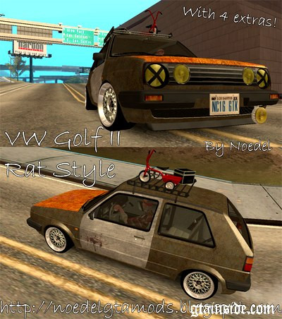 VW Golf II Rat Style