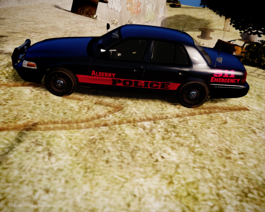 CVPI Alderney Police Department Texture