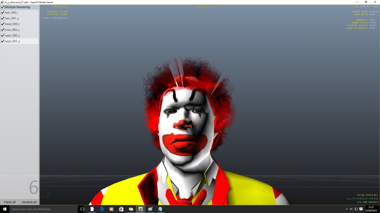 My Mc Duncan's mod, Mc Donald's parody for street vendors.