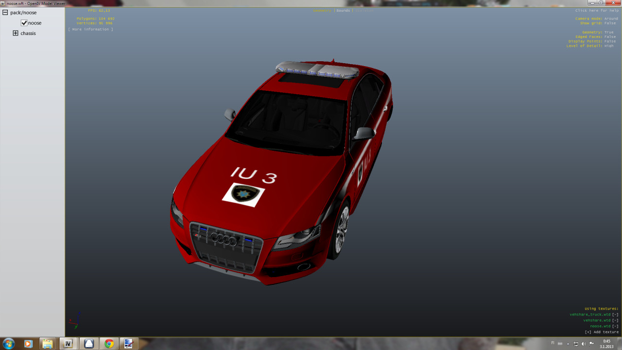 Audi S4 UI