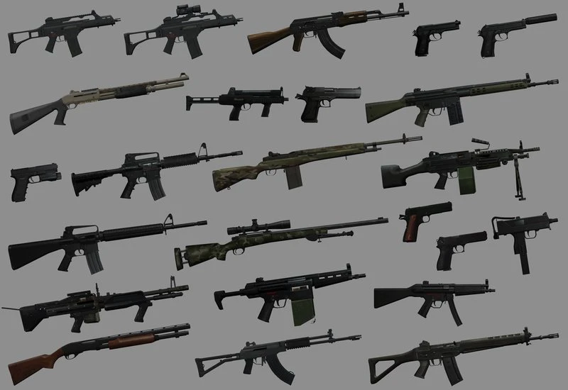 Firearms Source Weapons Pack - GTA: SA