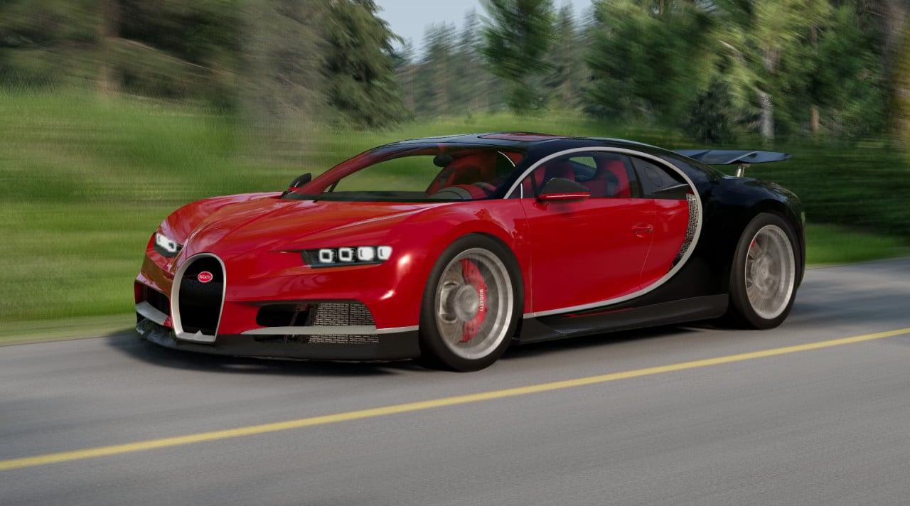 Bugatti chiron Latest version