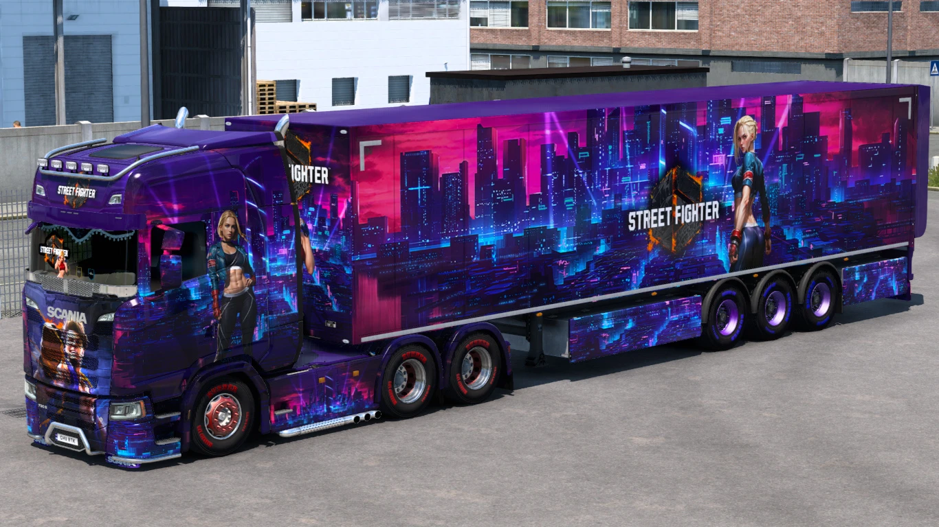 Street Fighter 6 Skin 1.0 - ETS 2