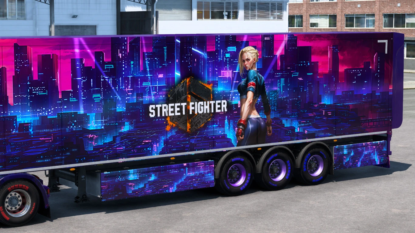 Street Fighter 6 Skin 1.0 - ETS 2