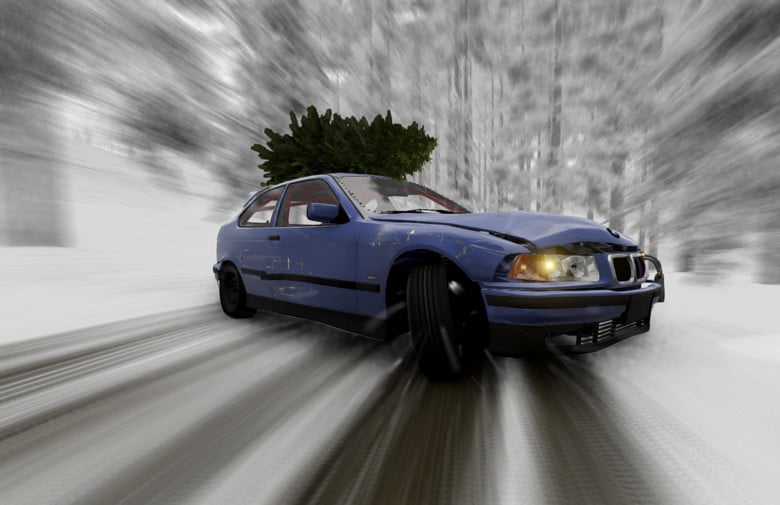 BMW E36 COMPACT (drift angle)