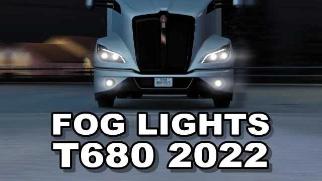 Fog Lights for the Kenworth T680 2022 1.0