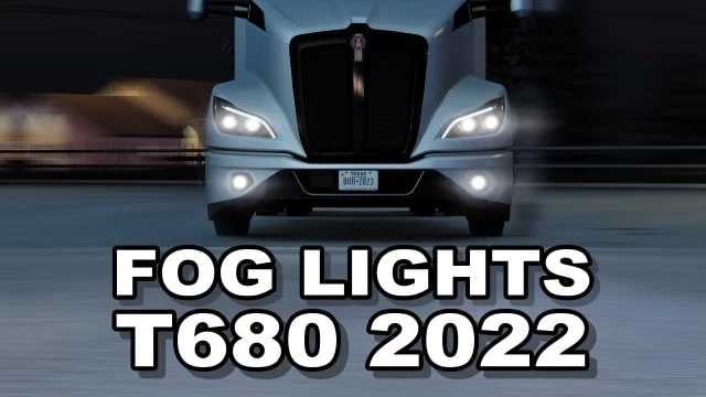 Fog Lights for the Kenworth T680 2022