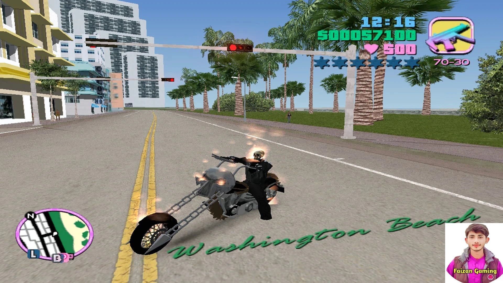 Ghost Rider Mod 1 - GTA: Vice City