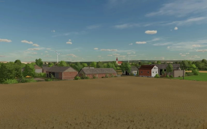 Gwieździn Map