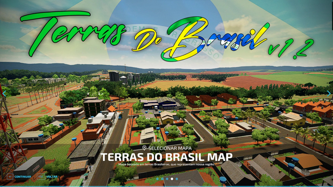 Mapa Terras Do Brasil Versão Original