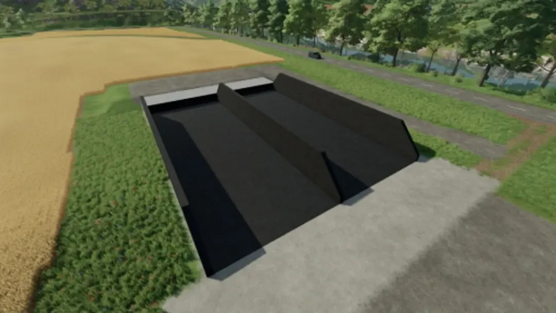 Modern Bunkersilo