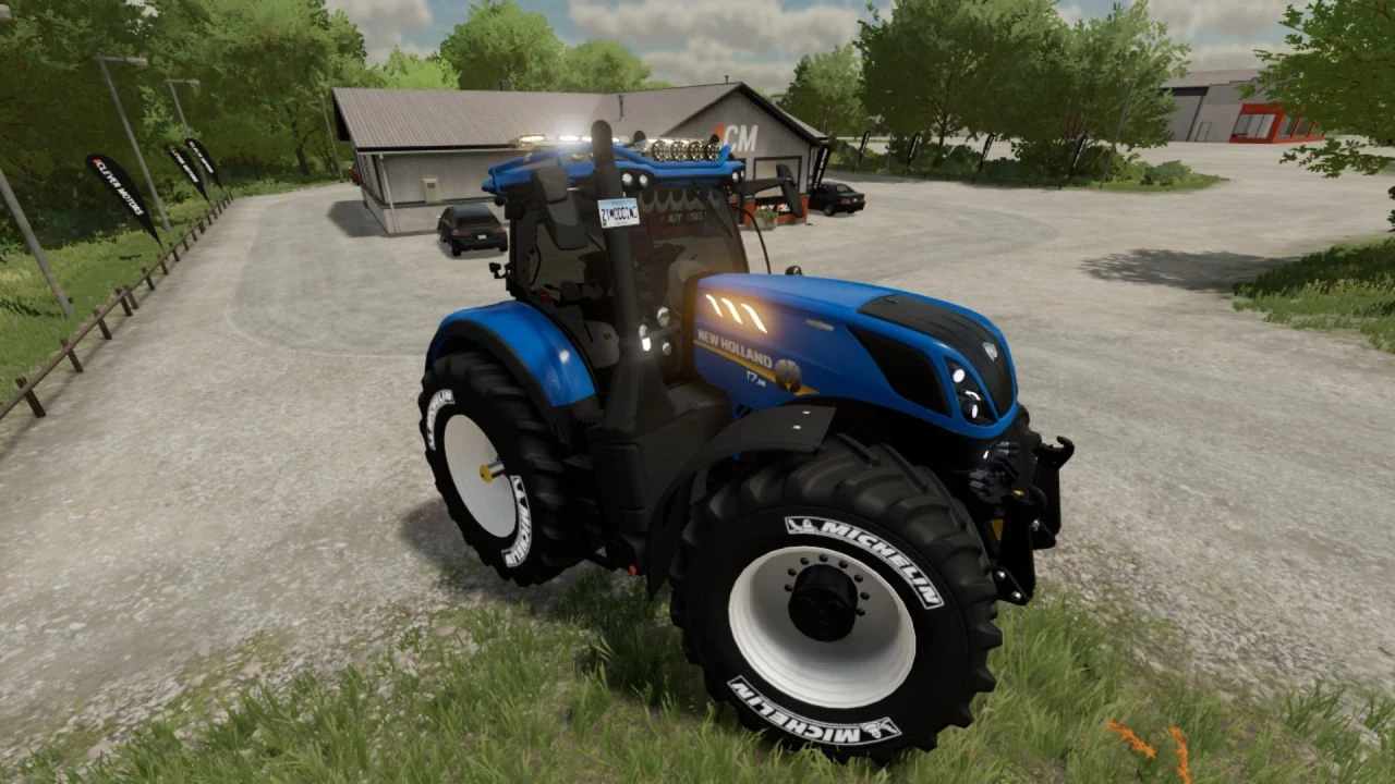 New Holland T7 HD Edited v 1.1.2 - FS 22