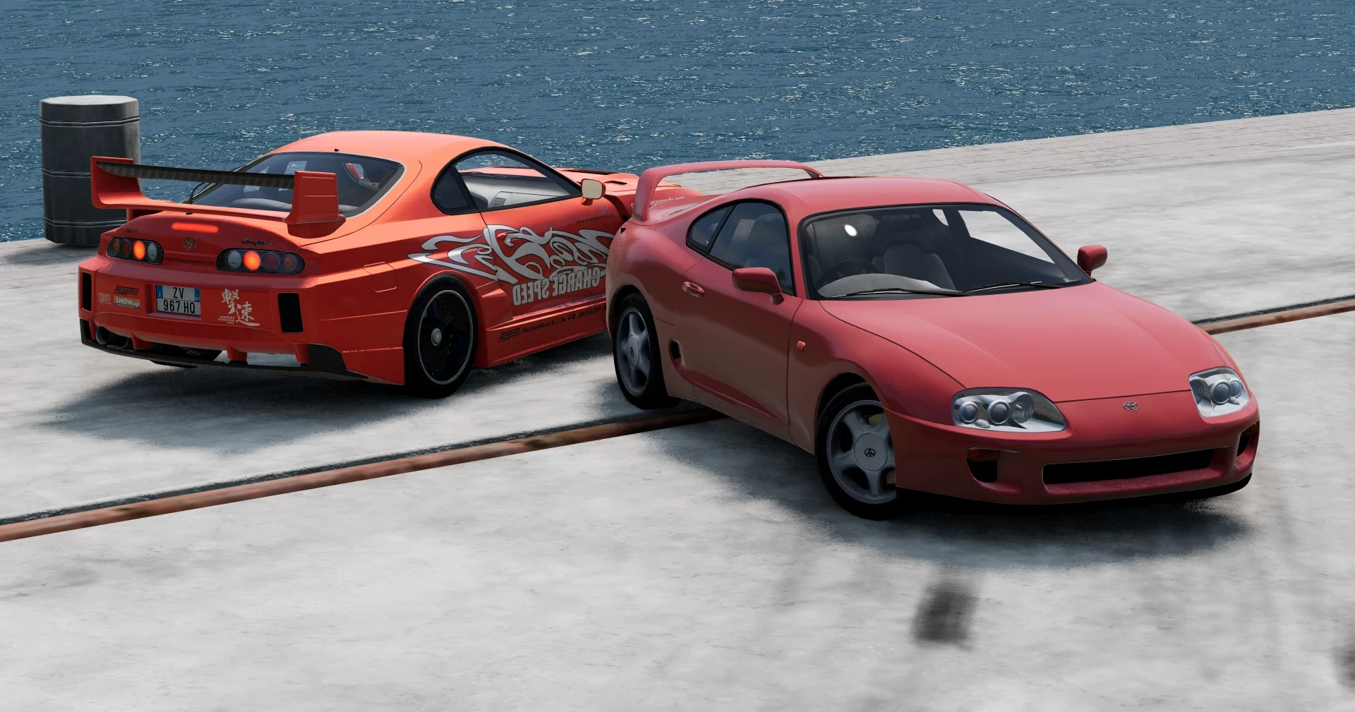 Toyota Supra A80 Speed 1.0 - BeamNG.drive